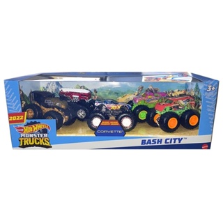 Hot Wheels Monster Trucks Pacote de 5 - Mattel