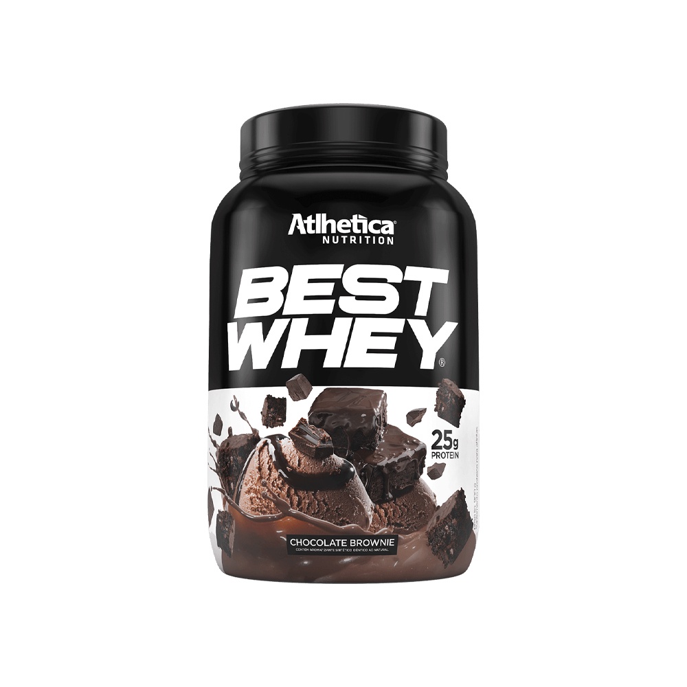 Best Whey (900g) Chocolate Brownie Atlhetica Nutrition
