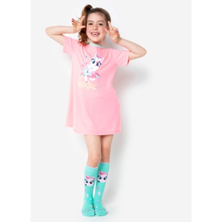 Camisola Manga Curta Feminino Panda Donut - Puket