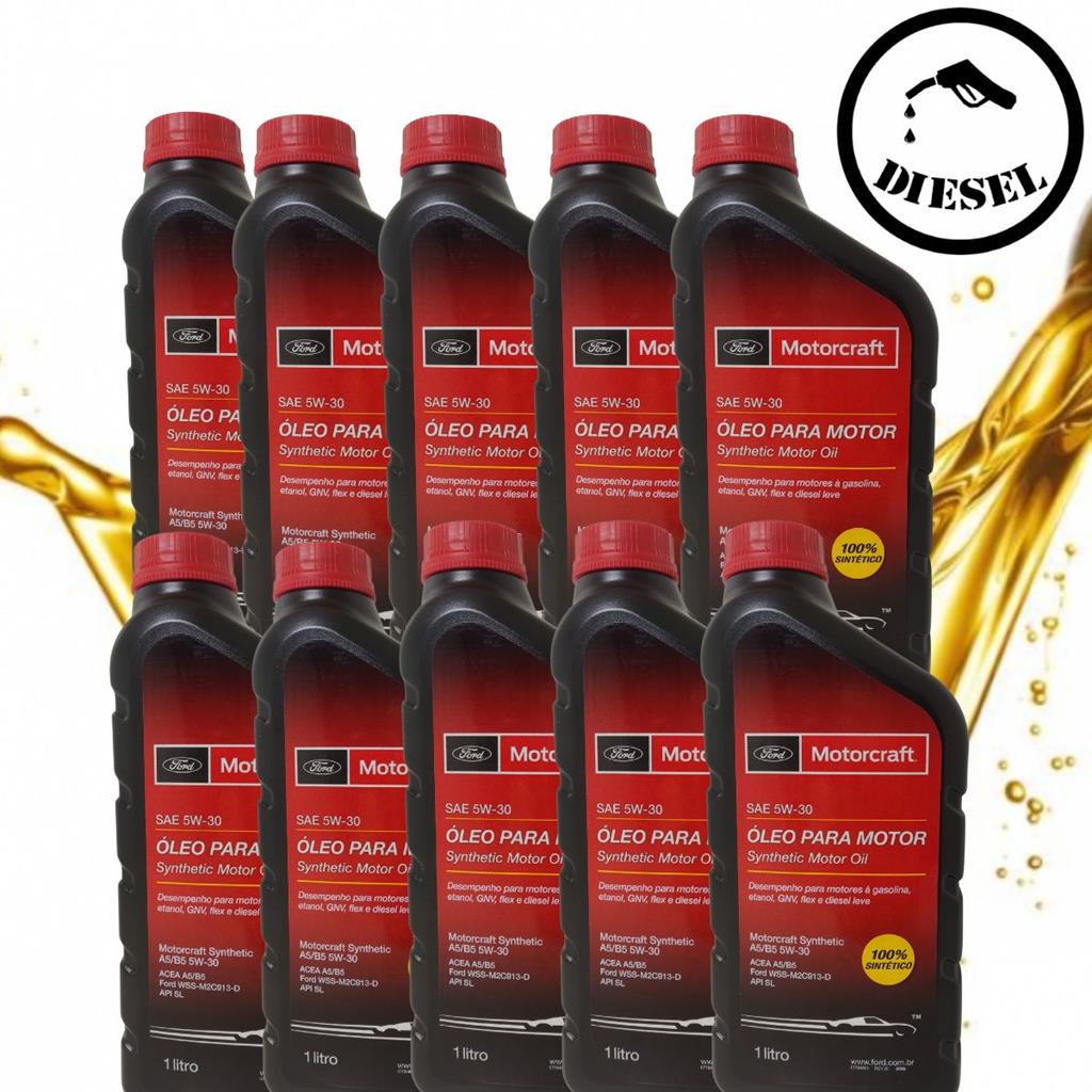 10 litros Oleo Motorcraft 5w30 Ford Ranger 3.2 Diesel | Shopee Brasil