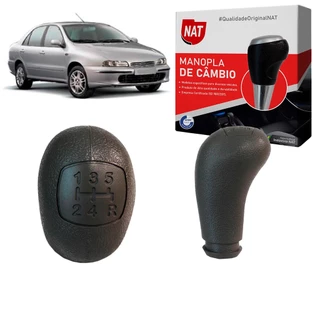 Manopla de Câmbio Fiat Marea E Brava Ano 1998 Até 2007