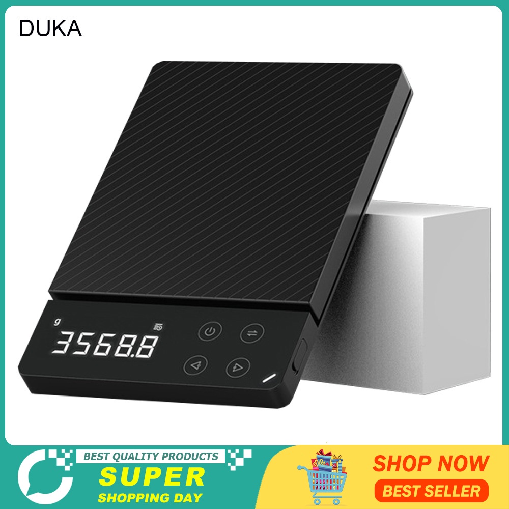 Xiaomi Youpin ATuMan DUKA ES1 3kg 8kg 0.1g Balança Eletrônica Digital ...
