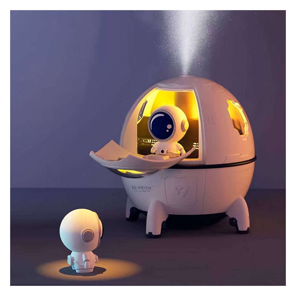 Imagem do produto Difusor e Umidificador de Ar Astronauta Bivolt LED USB 220ml 4