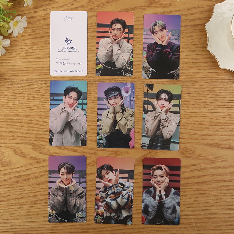 Kpop Idol Stray Kids MAXIDENT Photocard Coleção De Fãs De Cartão