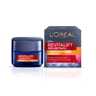 Creme Hidratante Facial Revitalift Pro Retinol Cuidado Diurno FPS20 Antirrugas