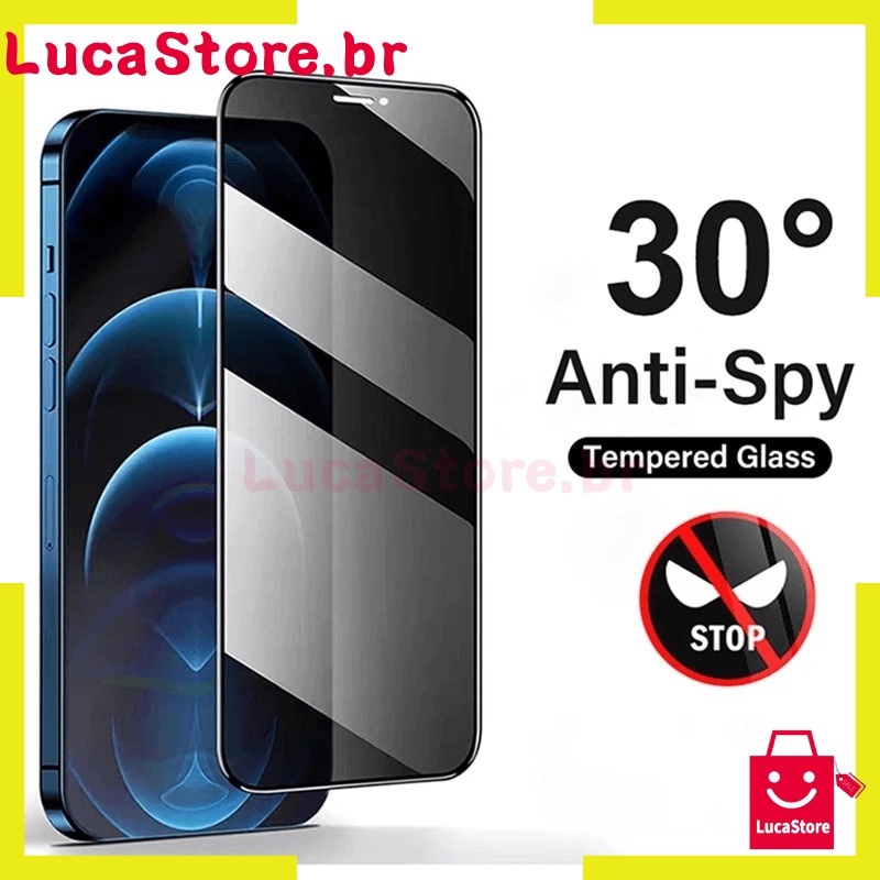 Película De 3D Vidro Privacidade Para Motorola E32 / G22 / G32 / G42 / G52 / G62 / G82 Protetora Anti Spy