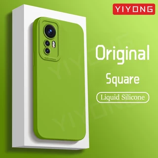 Capa Macia De Silicone Líquido YIYONG Para Xiaomi Mi 12 X T 12X 12T 13 Pro Xiomi Mi12X Mi12T Mi13 Lite