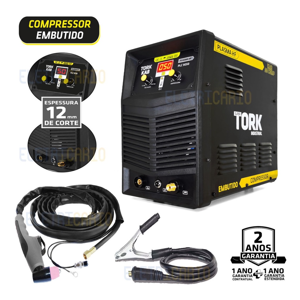 Inversora Plasma 50a Compressor Embutido 7100w 220v Tork | Shopee Brasil
