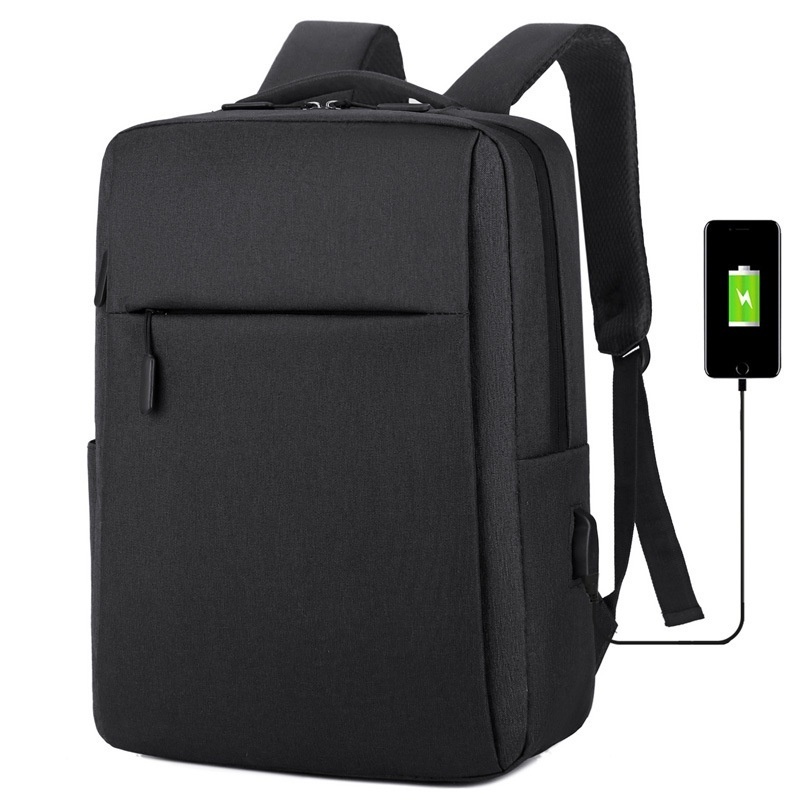 Mochila masculina Para Notebook Moda 18l 15.6 Polegadas Fone de ouvido e USB Jorge