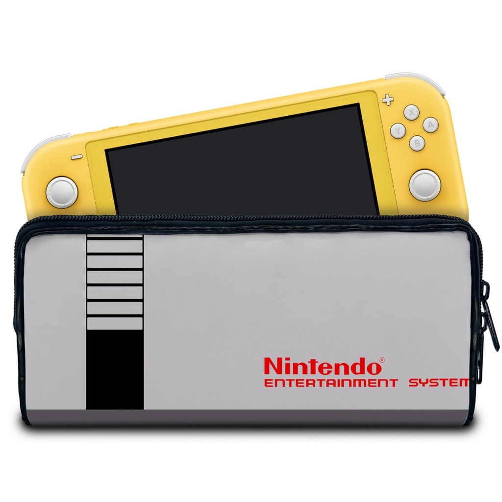 Case para Nintendo Switch Lite Bolsa Estojo - Nintendinho Nes