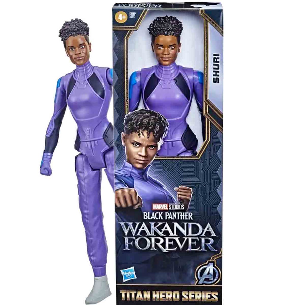 【保障できる】 Negra Pantera Boneco Forever Wakanda - Shuri Articulado ピンズ・ピンバッジ・缶バッジ