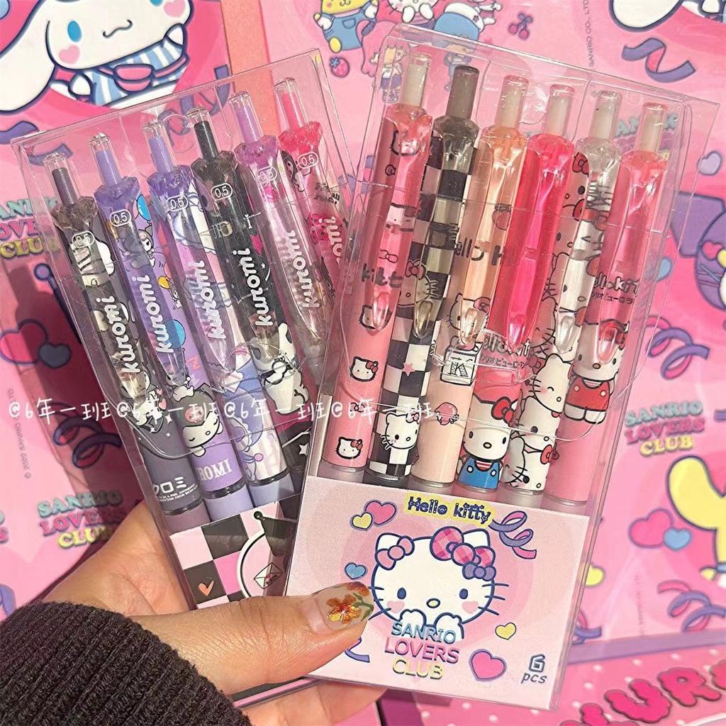 conjunto-de-6pcs-canetas-gel-0-5-mm-caneta-papelaria-para-estudantes