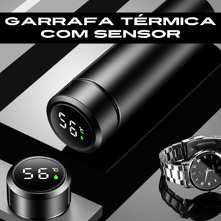 Garrafa Térmica Café Água C/sensor Temperatura Em Led