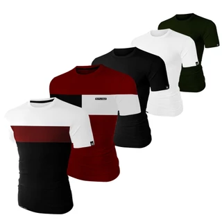 Kit 5 Camisas 100% Algodão Camisetas Básica + Personalizada