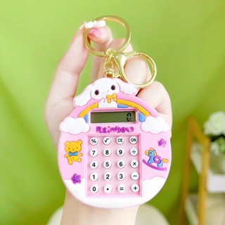 Chaveiro Mini Calculadora + Joguinho Hello Kitty Sanrio - Choily