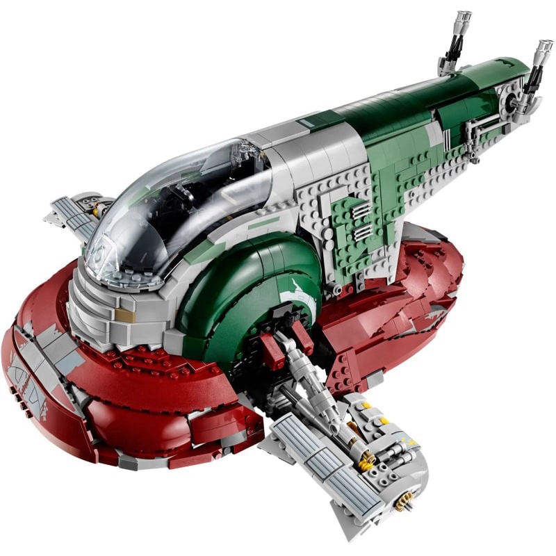 NON LEGO Slave I Star Wars MOC Building Blocks USC Spaceship Boba Fett Coleção Modelo Criativo Brinquedos Presentes (1990 +/PCS)