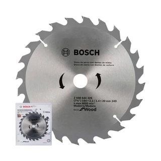 Disco Serra Circular Eco 7.1/4POL 24D. 2608644329000 BOSCH