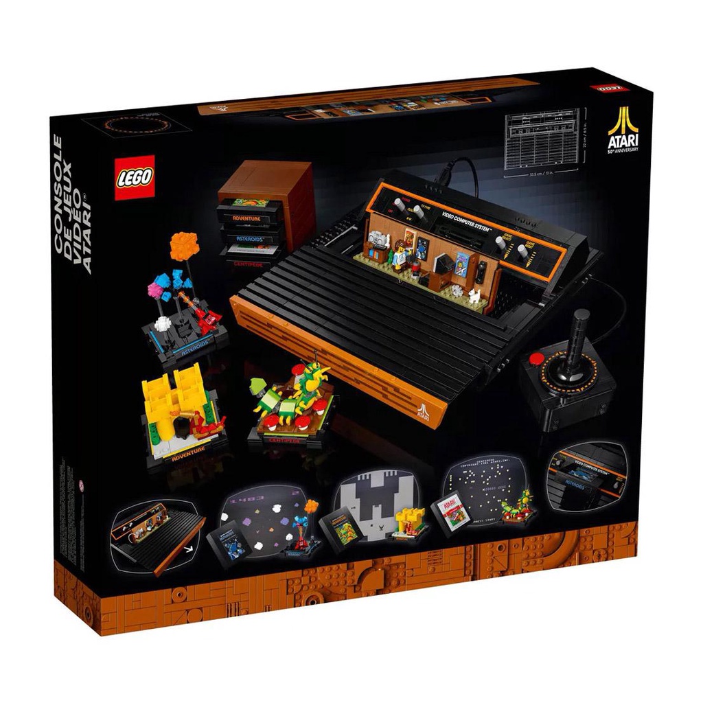 Lego Icons Atari Video Computer System 2532 Peças | Shopee Brasil
