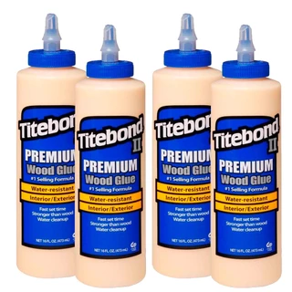 Kit 4 Colas para Madeira II Premium Wood Glue 473ml Titebond