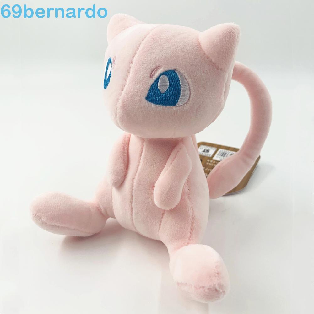 BERNARDO Pokemon Plush Brinquedos De Pelúcia Pink 16cm Pokeball Mew