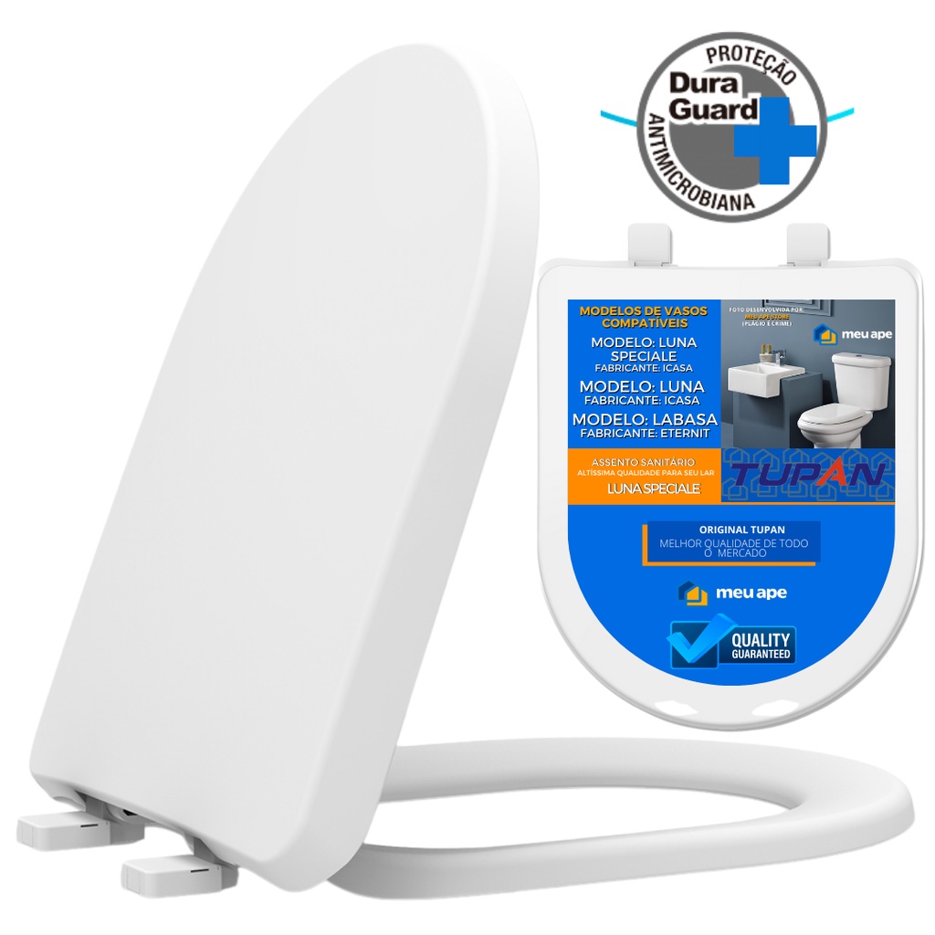 Assento Sanitário Icasa Luna Almofadado: Onde Comprar | BuscaProdutos