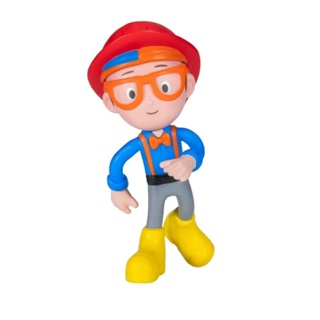 Boneco Bendables Blippi 12cm Bombeiro - Candide