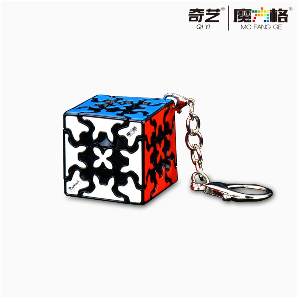 QiYi Keychain Set 2x2 3x3 Magic Cube Puzzle 2x2x2 3x3x3 Jelly