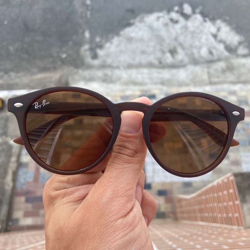 Óculos de Sol Redondo Modelo Havana Masculino Feminino Preto e marrom Verão Preço Imperdível