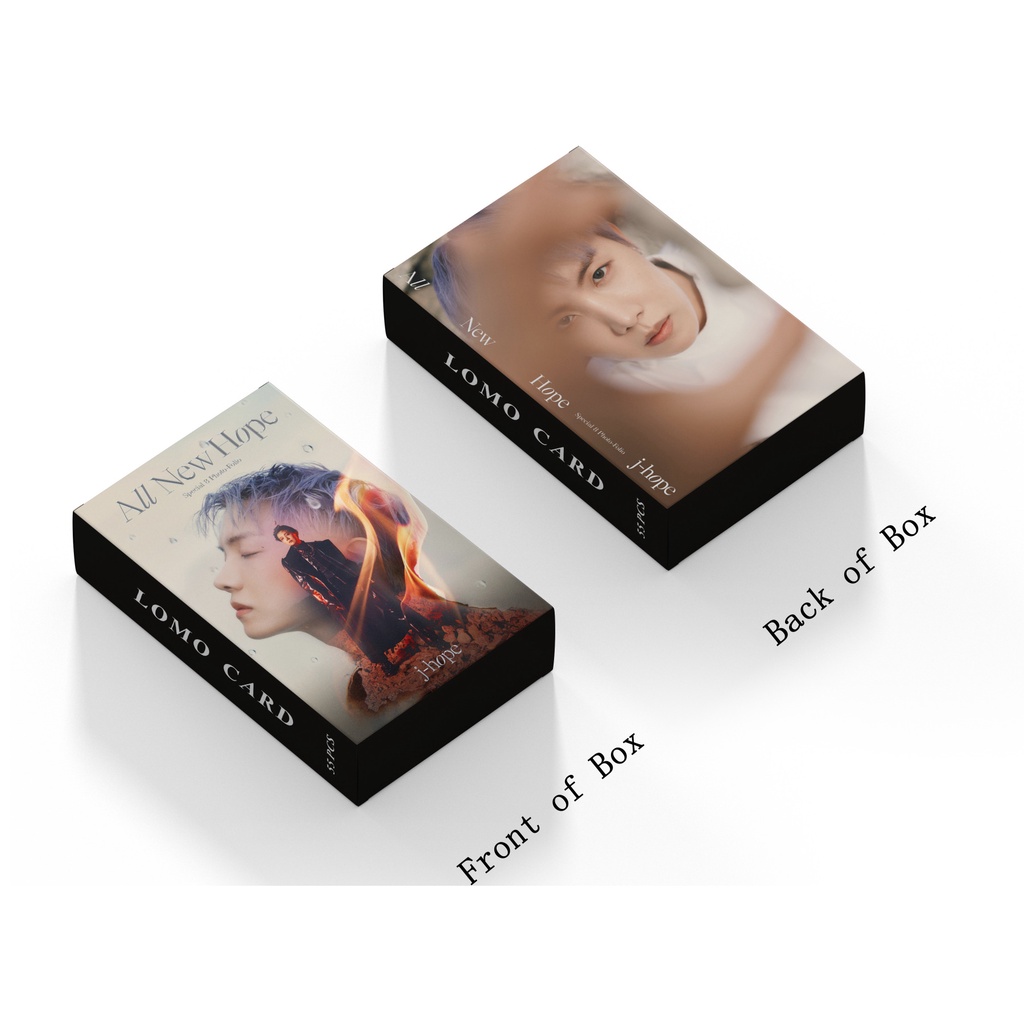 55pcs/box J-HOPE All New Hope Photocards BT-S SOLO Special 55pcs/box J-HOPE All New Hope Photocards BT-S SOLO Special