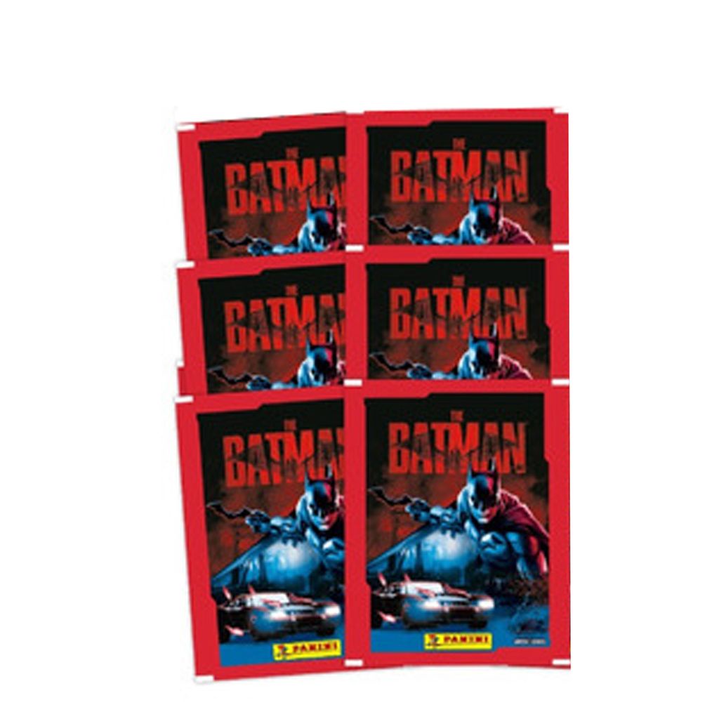 The Batman: 6 Env de 5 Figurinhas (30 figurinhas) | Shopee Brasil