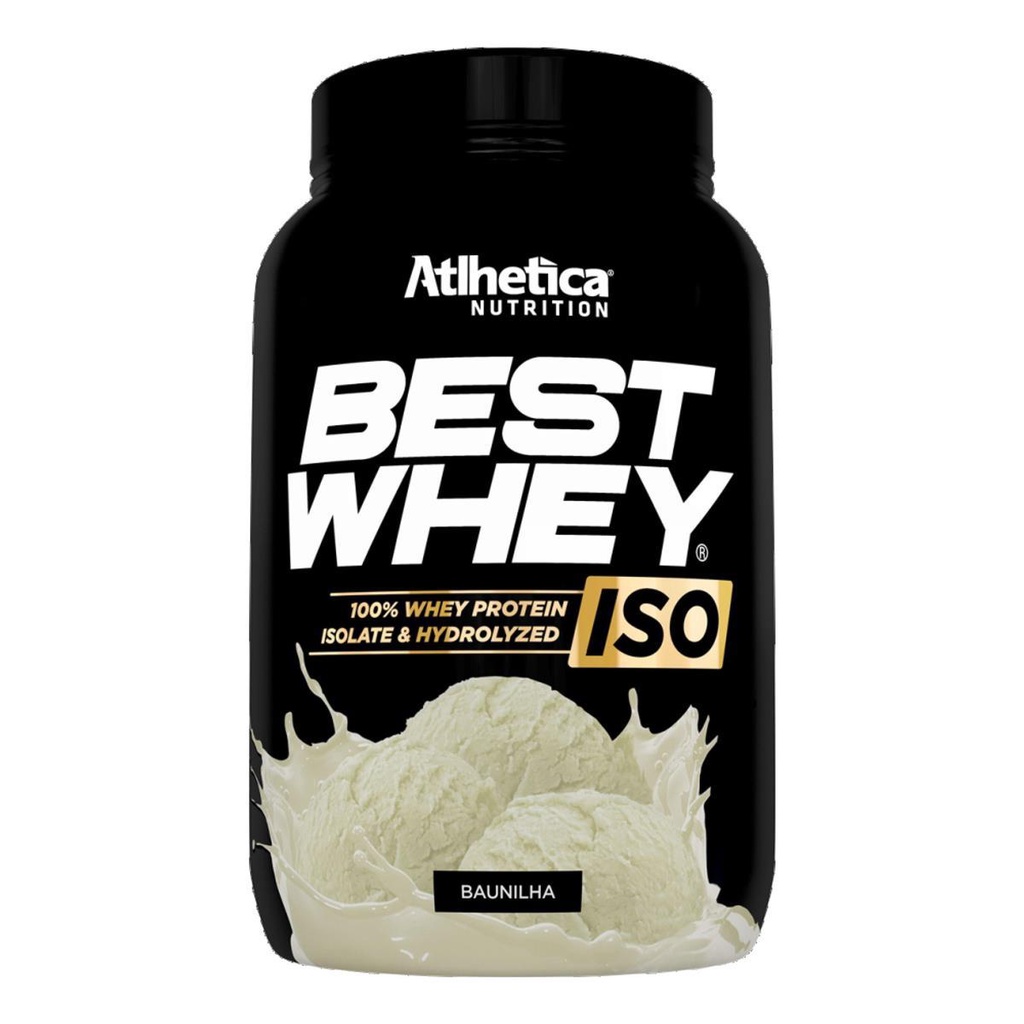 Best Whey Iso (900G) – Baunilha – Atlhetica Nutrition