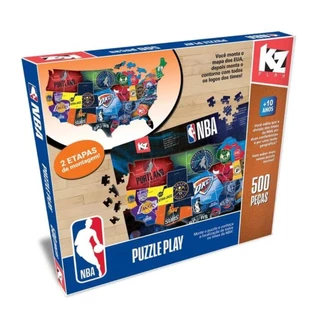 Quebra Cabeça Puzzle Play 500 Peças Nba 1259 - Elka