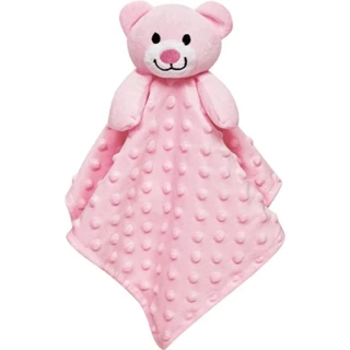 Naninha Com Pelúcia Algodão Doce Rosa 7592 - Buba