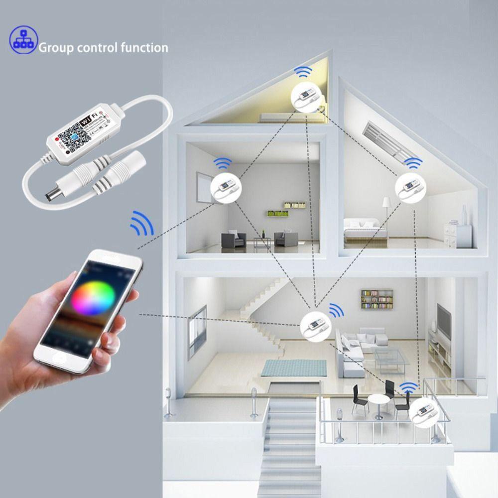 Controlador De Fita LED UPSTOP , Controle De Voz Dimmer Monocromático ...