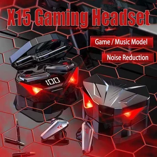 Fone De Ouvido Sem Fio X15 Bluetooth 5.0 Fones Gamer JBL Com Redução De Ruído Microfone música Fone Bluetooth Sem Fio