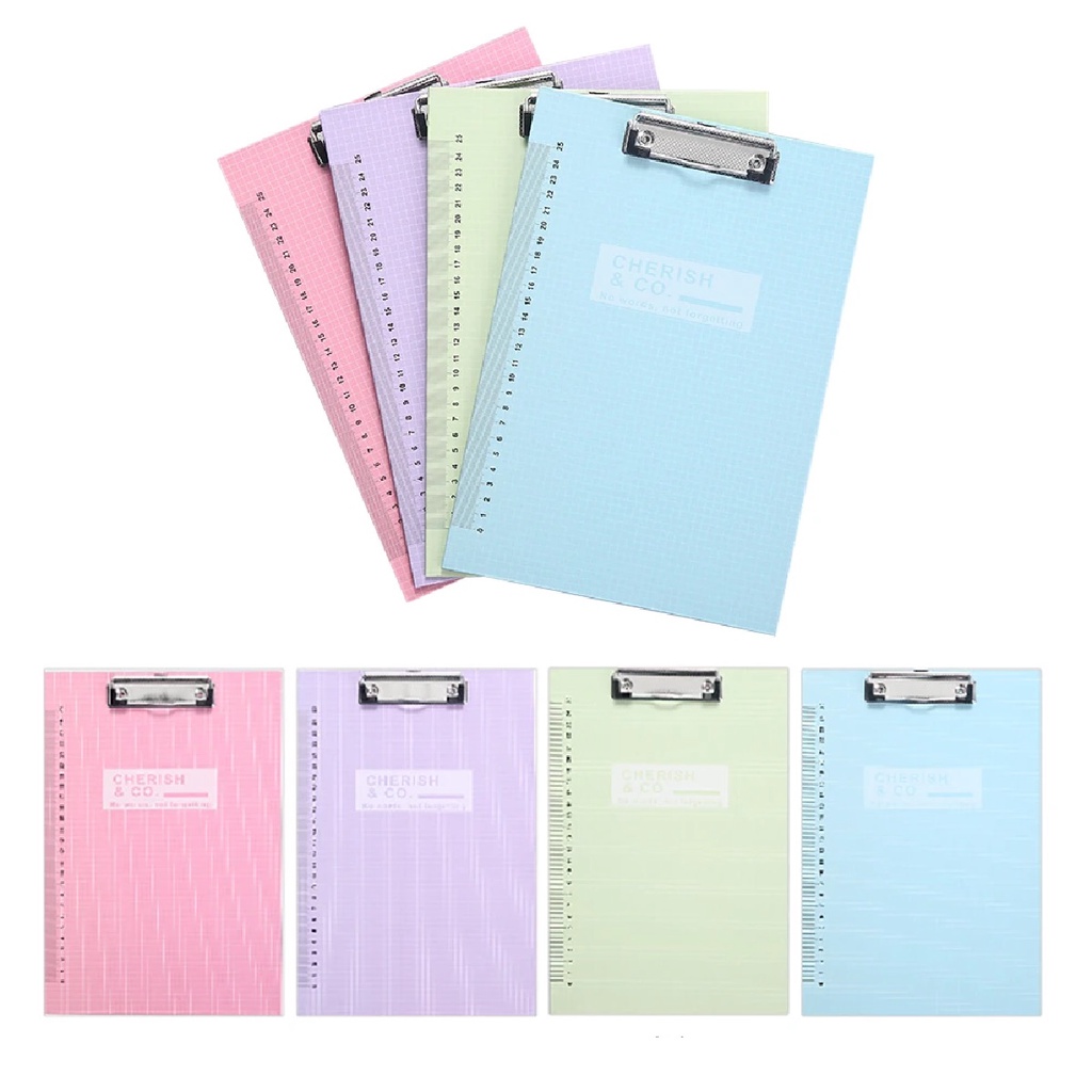 Prancheta Colorida A4 Oficio com Prendedor Papel Clipboard Shopee Brasil