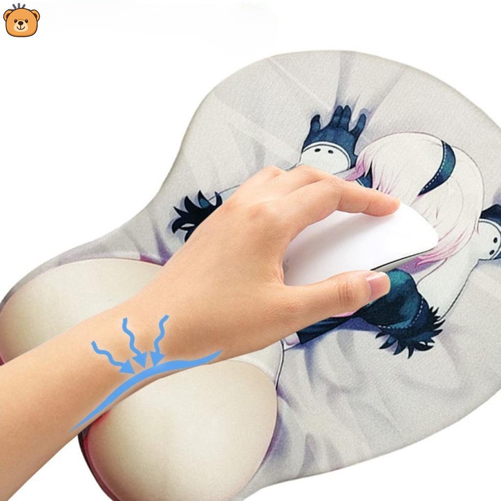 Almofada De Rato Anime 3D Estereoscópica Peito Manga JP1