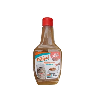 Molho Para Ração De Gatos BeefPet Carne 250g