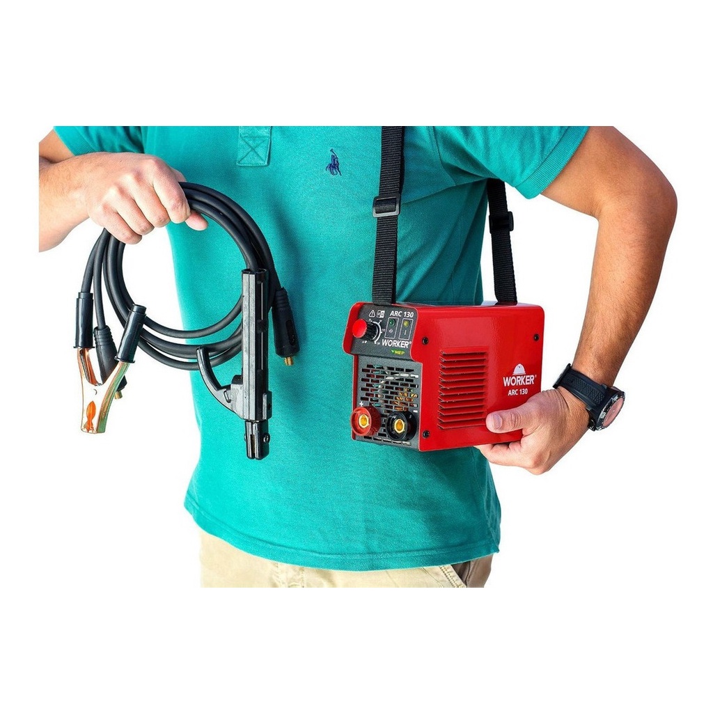 Aparelho De Solda Mma Pequeno Eletrônico 130 Amp Worker Sw1 | Shopee Brasil