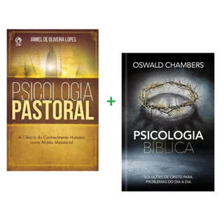 Kit 2 Livros Psicologia Pastoral + Psicologia Bíblica em Oferta na Shopee