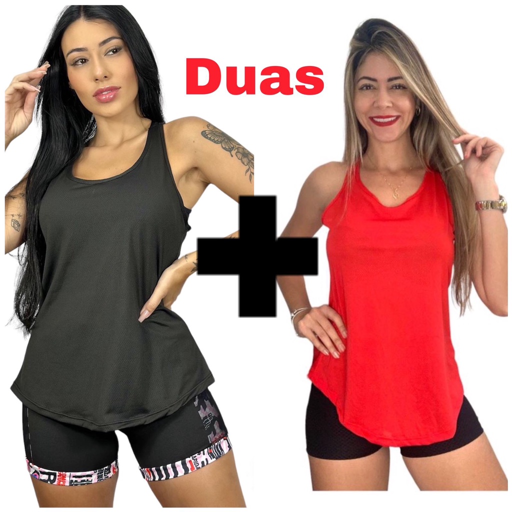 Kit 10 Cropped academia blusa feminina crossfit fitness em