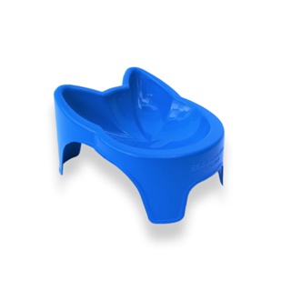 Comedouro P/ Gatos 100ml Pote Elevado P/ Ração C/10 Unidades