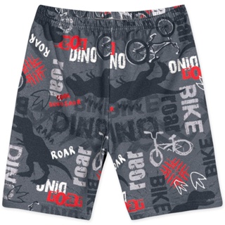 Conjunto Regata e Bermuda Moletom Primeiros Passos Menino Marisol Play Infantil
