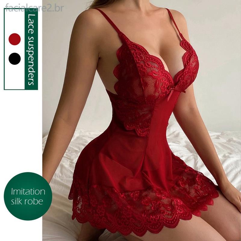 Conjunto De Lingerie Sexy Mulher Vestido Erótico Sexo Perspectiva Fio Dental Sheer 2023