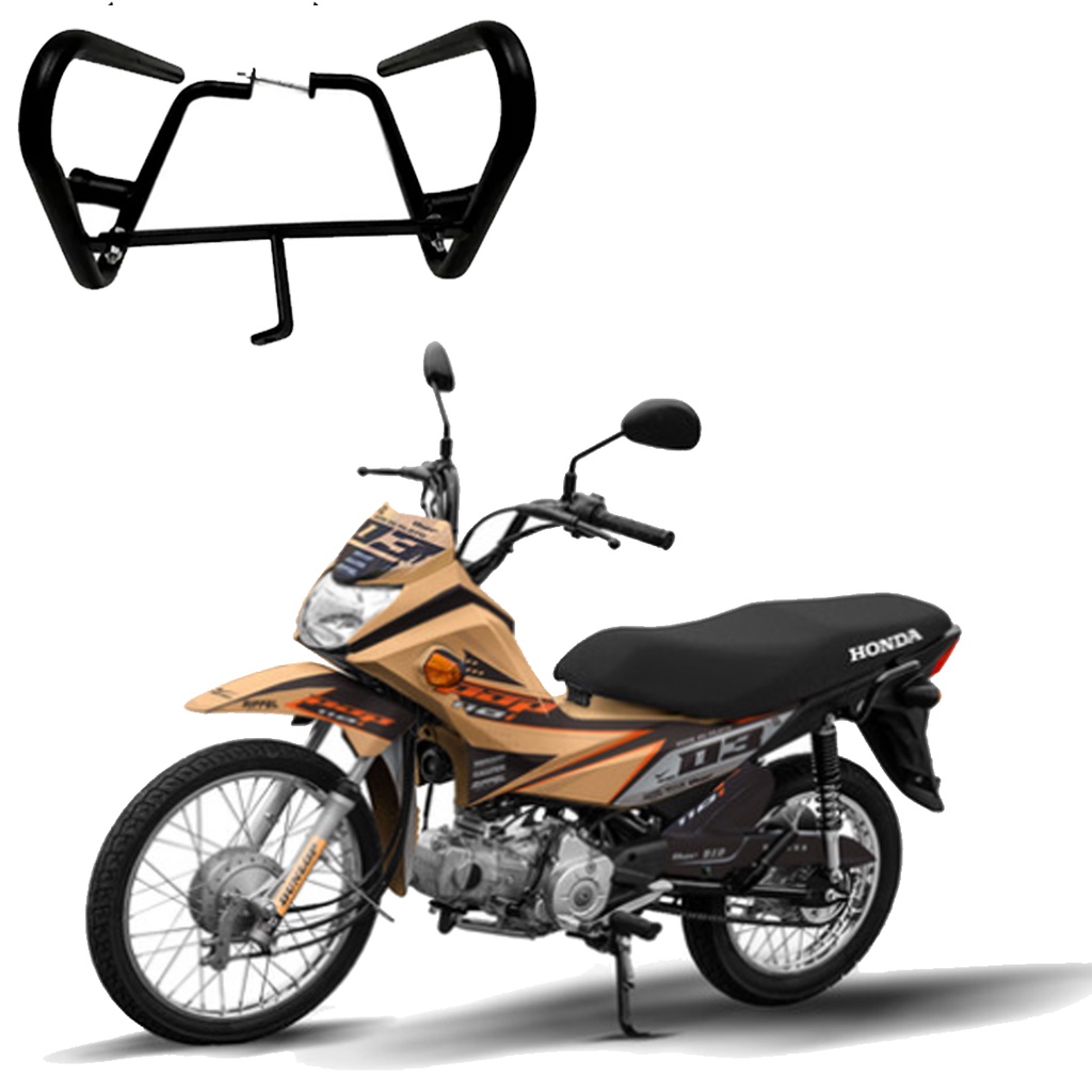Protetor de Carenagem Moto Honda Pop 110 2009 2010 2011 2012 2013 2014 2015 2016 2017 2018 2019 2020 2021 2022