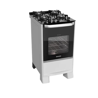 Fogão de Piso Suggar Best Cook 4 Bocas Bivolt FGV405BR/FGV405PT