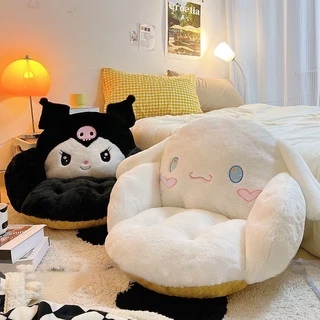 Sanrio Lazy Sofá Preguiçoso kuluomi/Melody/Cinnamon Dog Tatami Saco De Feijão Varanda Quarto Almofada De Piso Cadeira De Urso Fofo Para Crianças