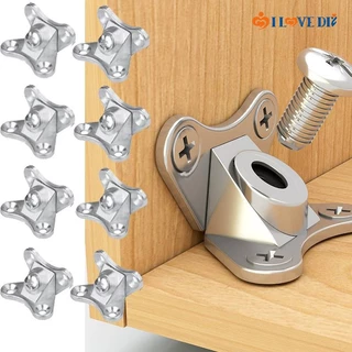 L Suporte De Canto Destacável Em Forma De/Suportes Metálicos De Ângulo Reto/Prateleiras Para Serviço Pesado Ferragens De Montagem Móveis , Prateleira , Armário