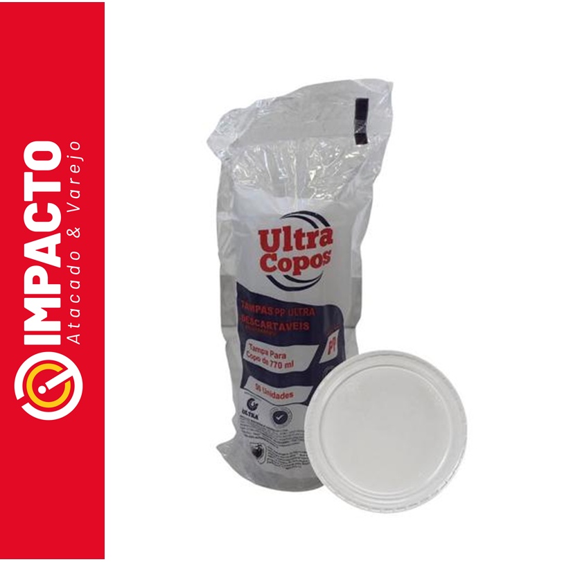 50un Tampa para Copo PP 700ml 770ml Marca Ultra sem furo | Shopee Brasil