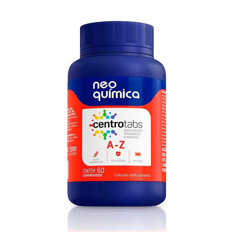 Vitamina Centro Tabs AZ Imunidade Completa 60 comprimidos Shopee Brasil